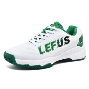 Giày thể thao LEFUS L025 Trắng - Xanh lá trẻ trung, cá tính