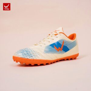 Giày bóng đá Wika Blast X - Trắng Cam Năng Động