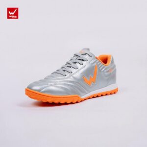 Giày Bóng Đá Wika TH10 Màu Bạc - Đế TF Sân Cỏ Nhân Tạo