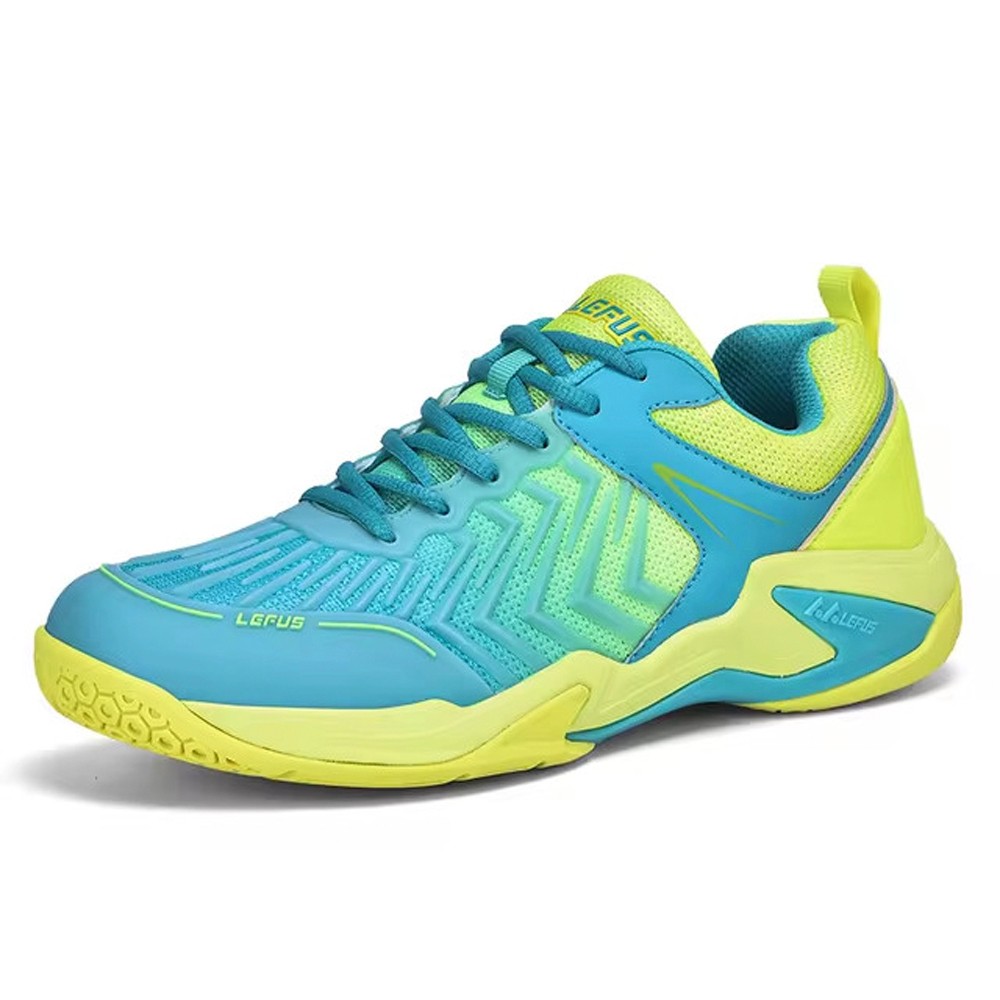Giày cầu lông Lefus L029 màu xanh dương neon