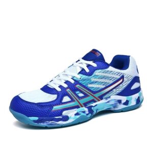 Giày cầu lông Lefus L08 Xanh Biển – Thoáng khí, bám sân vượt trội