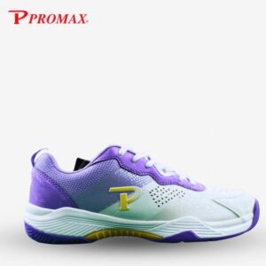 Giày cầu lông Promax 241023 – Trắng Tím Pastel Năng Động