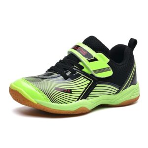 Giày Thể Thao Trẻ Em Lefus L1087 - Xanh Neon Đen Cá Tính
