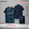 Áo Bóng Đá Al Nassr Sân Nhà 2025-26 Xanh Navy