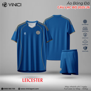 Áo bóng đá CLB Leicester 2025-26 – Xanh lam truyền thống