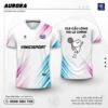 Áo Cầu Lông Thiết Kế VINICI Aurora mẫu áo Team vui nhộn
