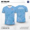 Áo cầu lông Skyblaze xanh da trời trẻ trung tại Vinici Sport