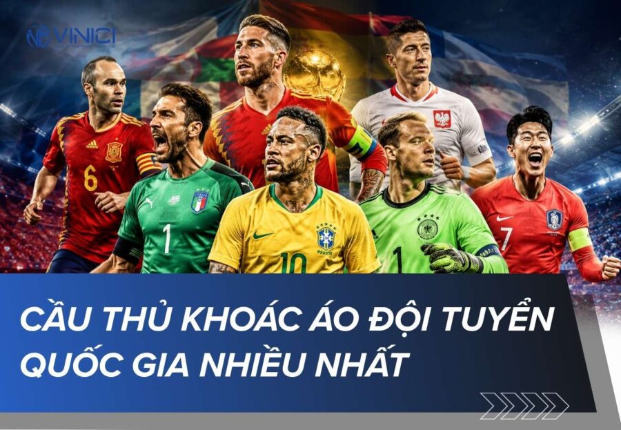 Cầu thủ khoác áo đội tuyển quốc gia nhiều nhất lịch sử bóng đá