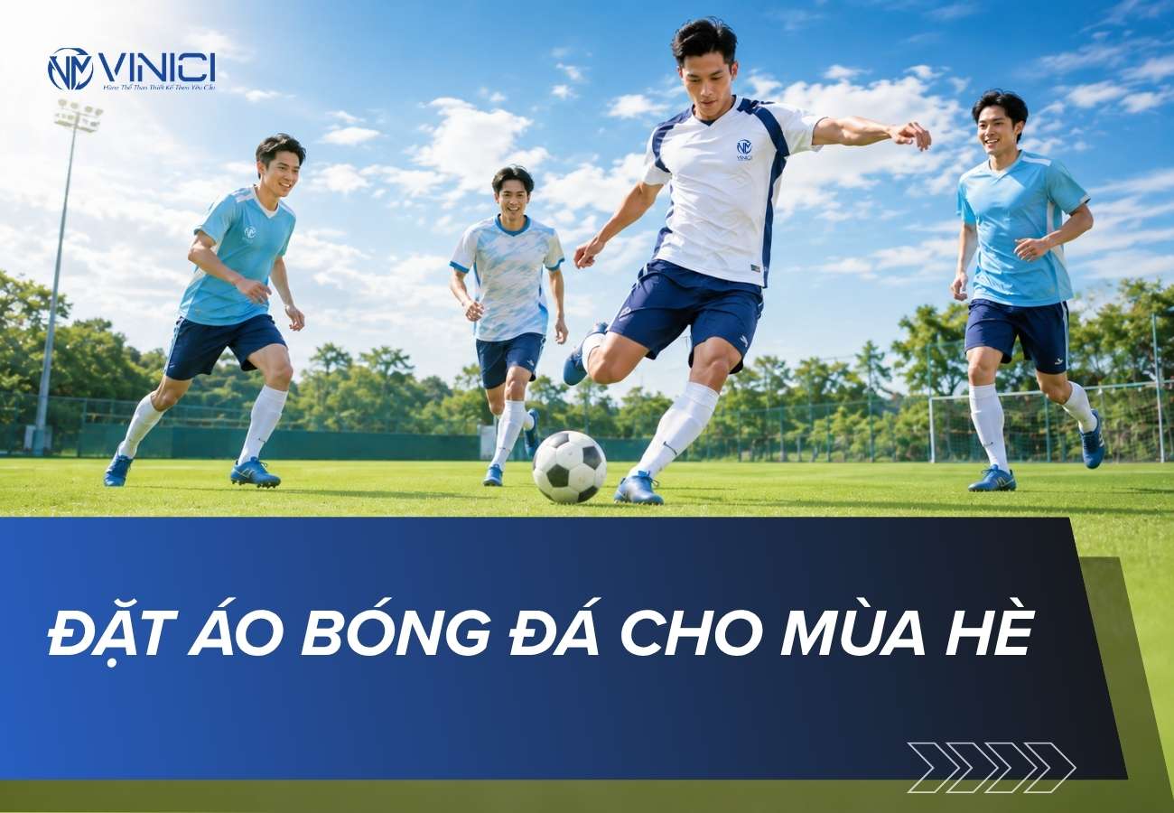 Đặt áo bóng đá cho mùa hè thoáng mát, dễ vận động