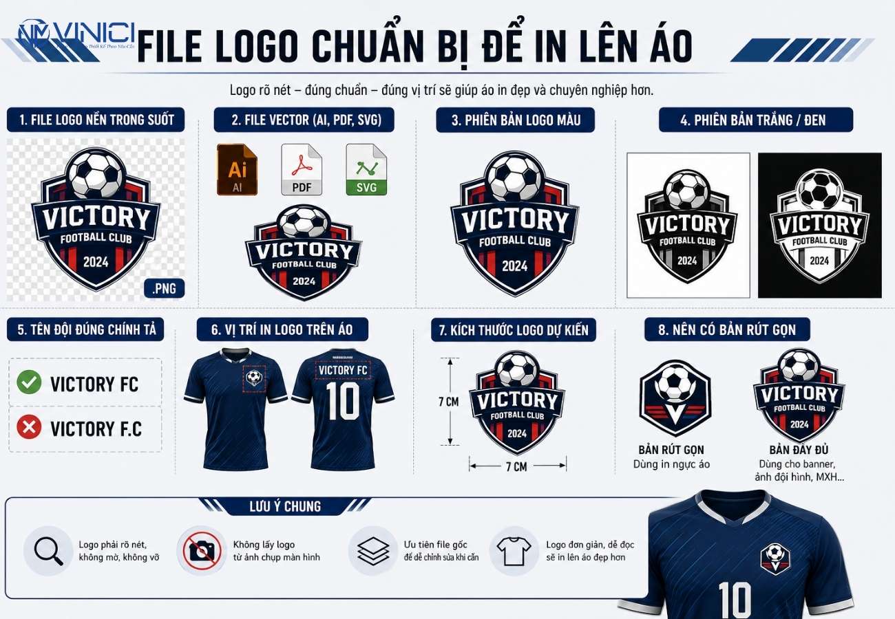 File logo cần chuẩn bị thế nào để in lên áo
