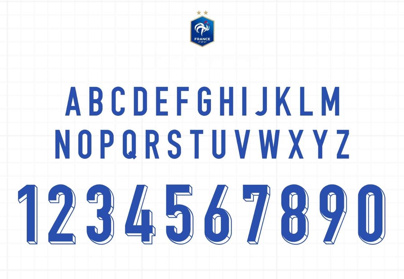 Font France có cảm giác hiện đại, gọn và tinh tế