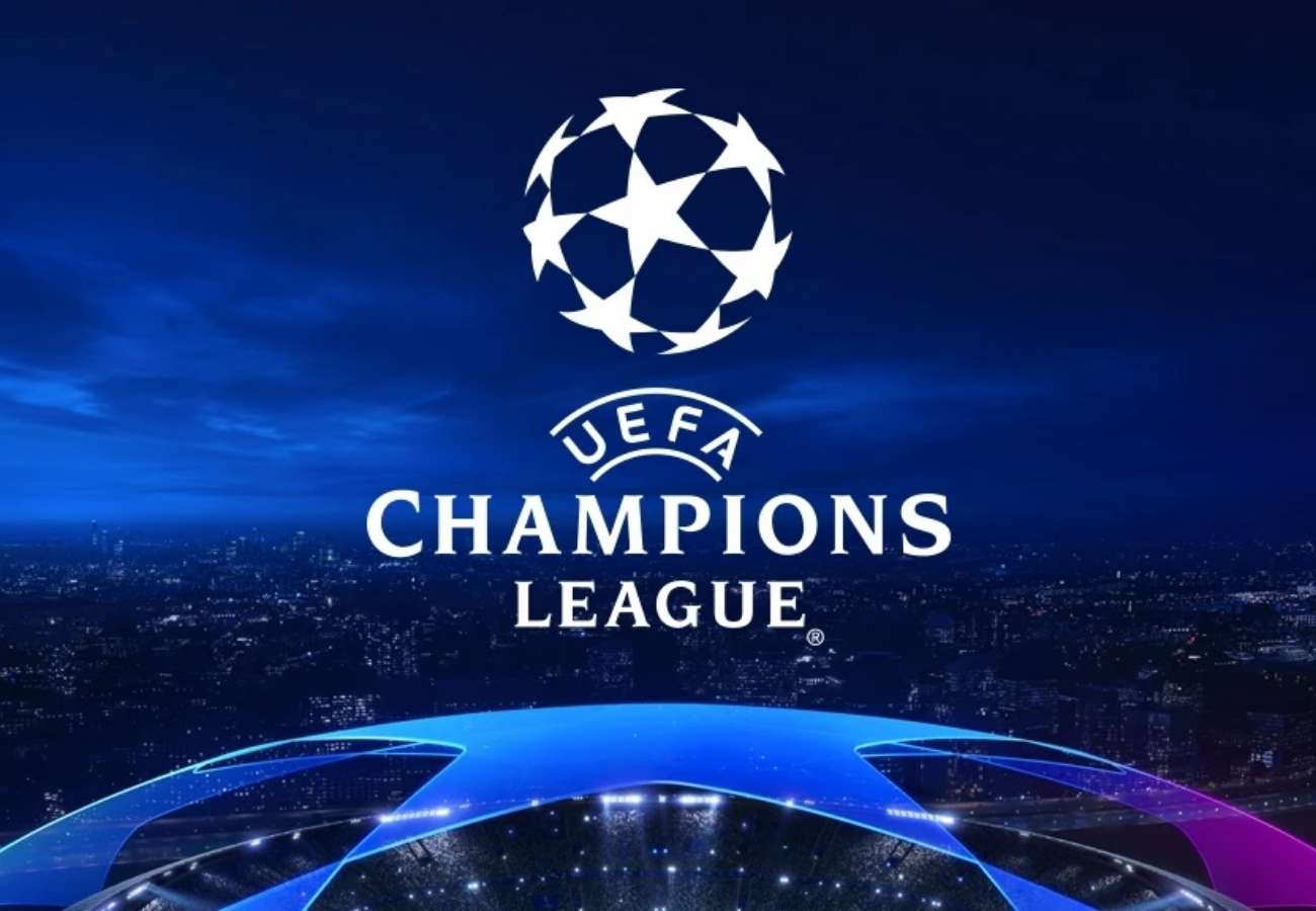 Font UEFA Champions League mang cảm giác gọn, sang và chuyên nghiệp