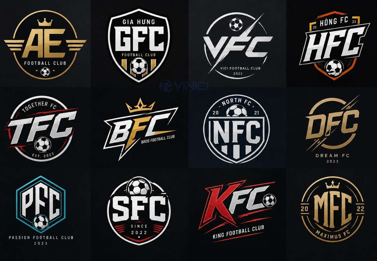 Logo bóng đá chữ viết tắt