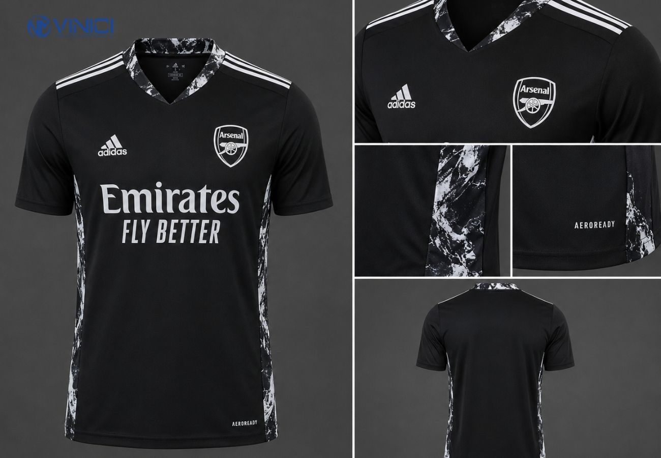 Mẫu áo thủ môn Arsenal mùa 2020–2021