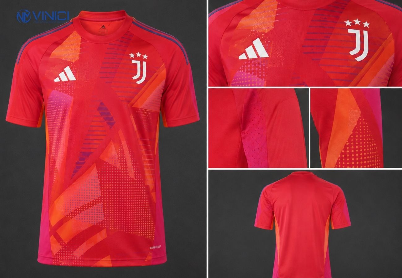 Mẫu áo thủ môn Juventus mùa 2024–2025