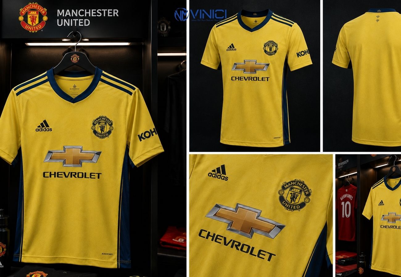 Mẫu áo thủ môn Manchester United mùa 2020–2021