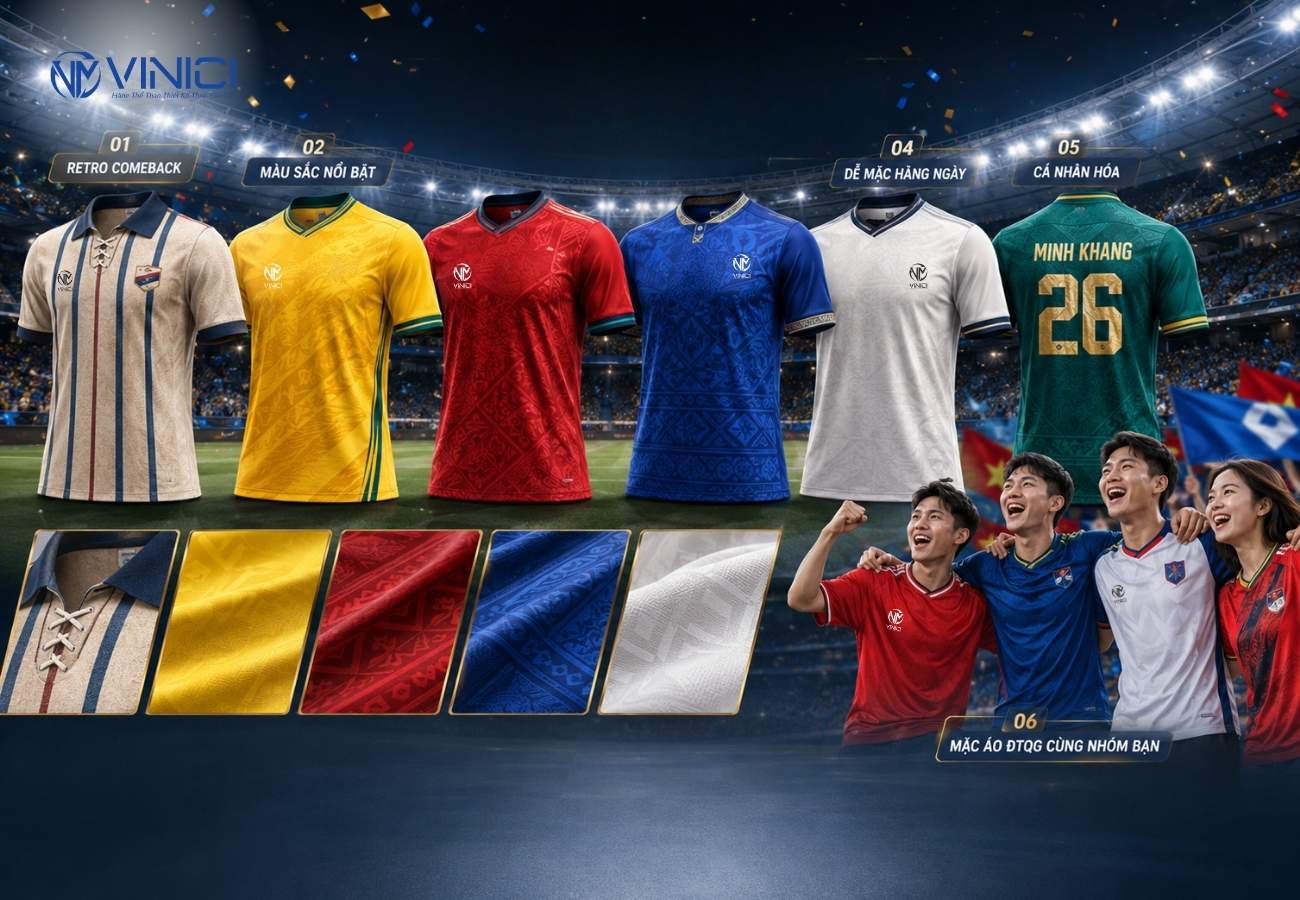 Những xu hướng áo bóng đá World Cup 2026 đáng chú ý