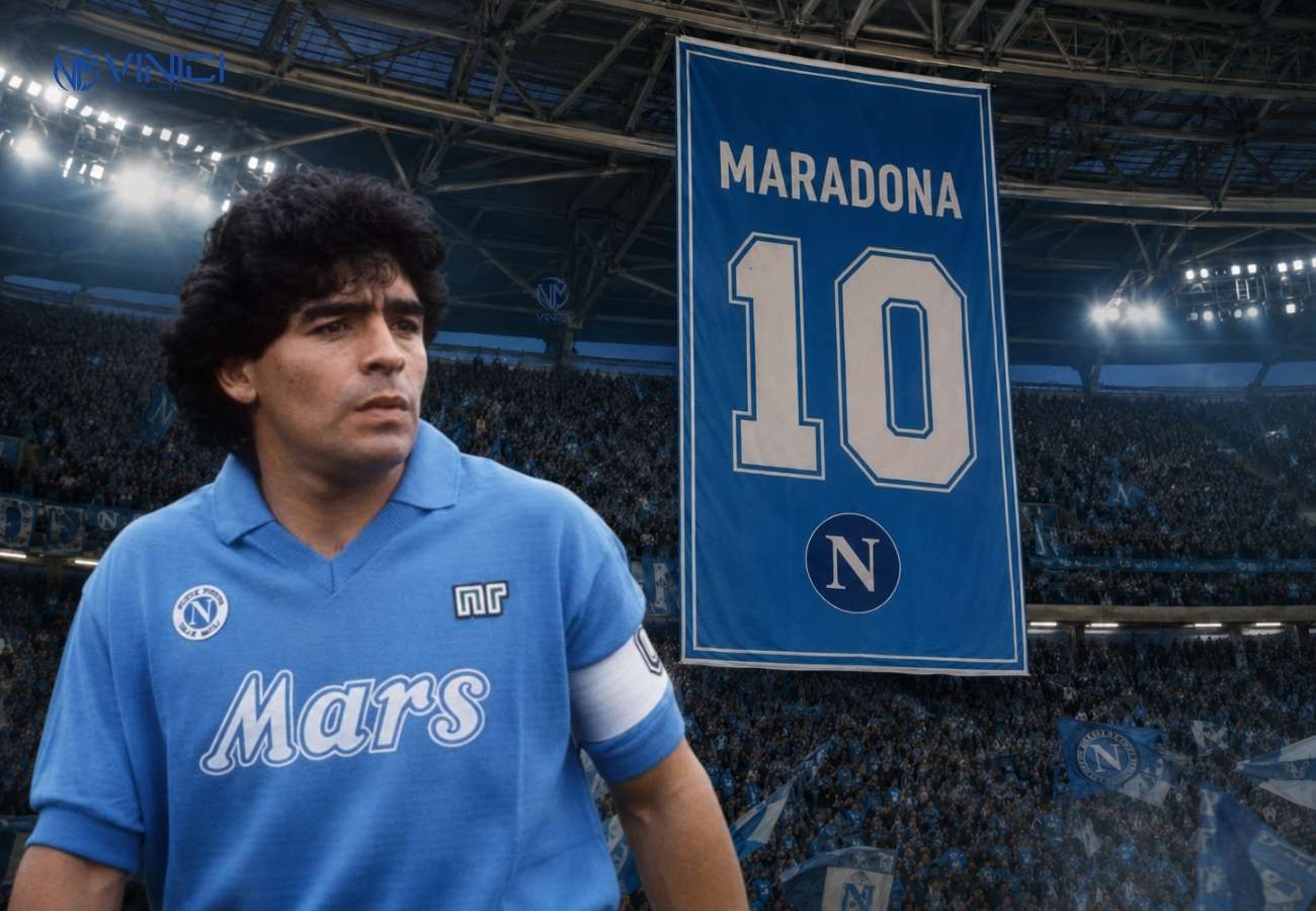 Số 10 của Diego Maradona tại Napoli