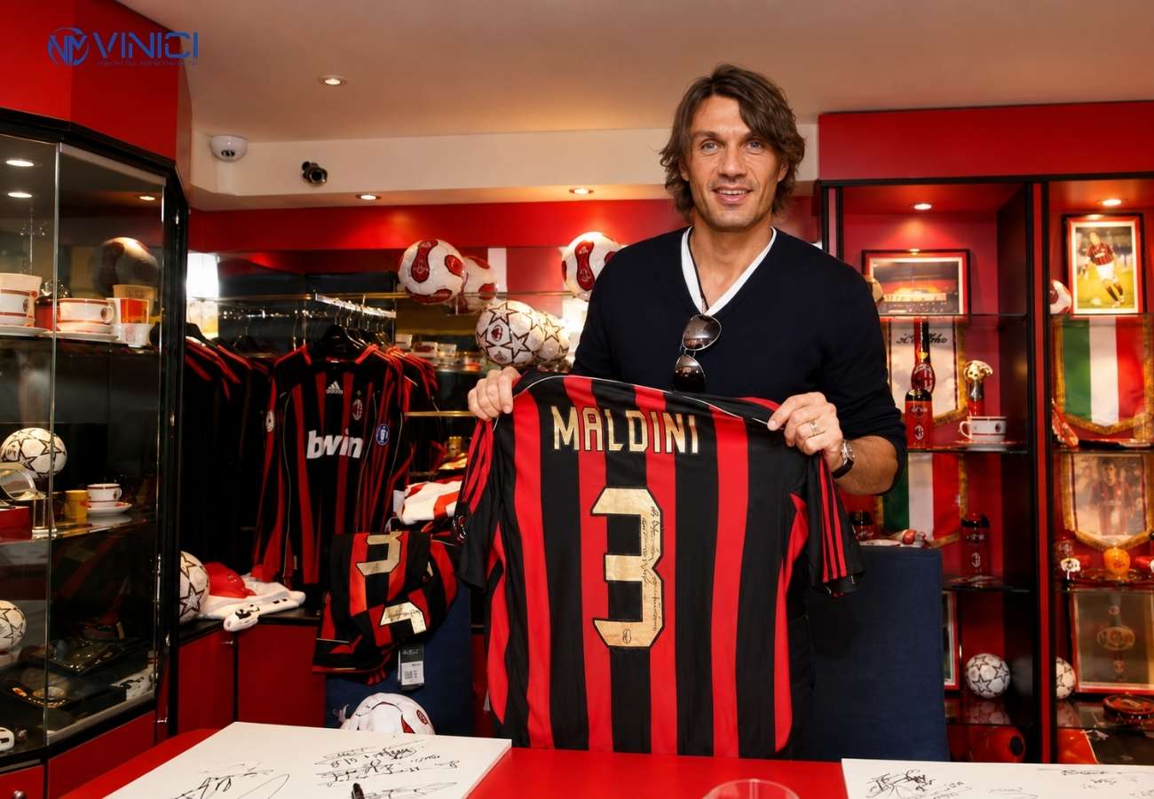 Số 3 của Paolo Maldini tại AC Milan