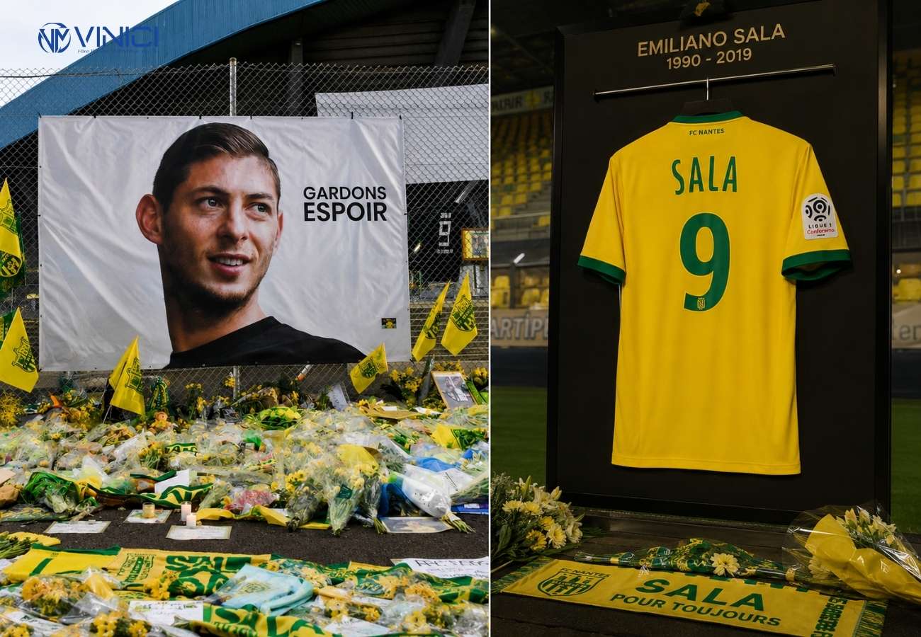 Số 9 của Emiliano Sala tại Nantes