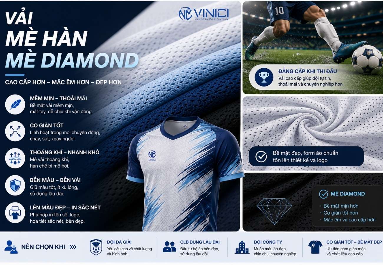 Vải mè Hàn, mè Diamond