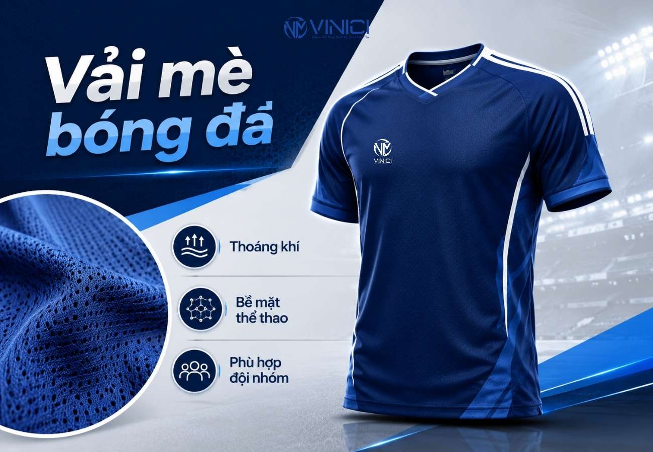 Vải mè bóng đá