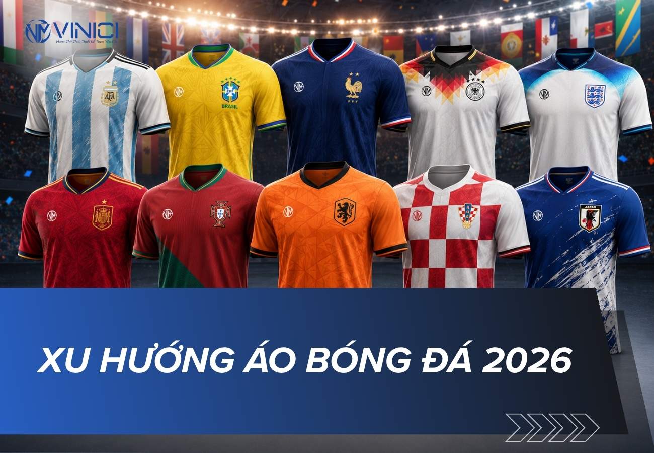 Xu hướng áo bóng đá 2026