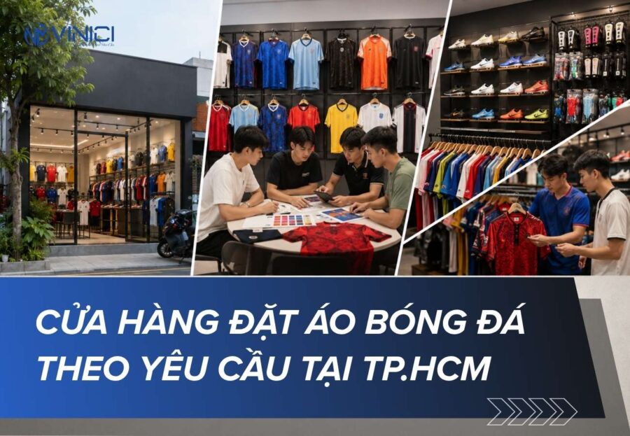 Top 10 cửa hàng đặt áo bóng đá theo yêu cầu tại TP.HCM cho đội nhóm