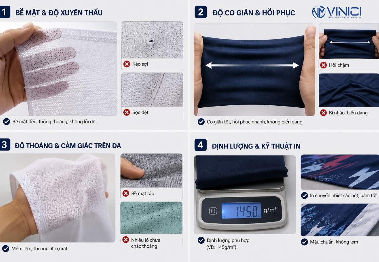 Cách kiểm tra vải trước khi đặt may