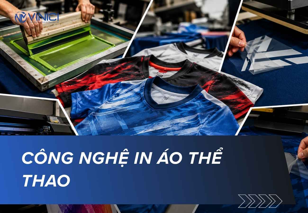 Công nghệ in áo thể thao: 5 kỹ thuật phổ biến, bền đẹp