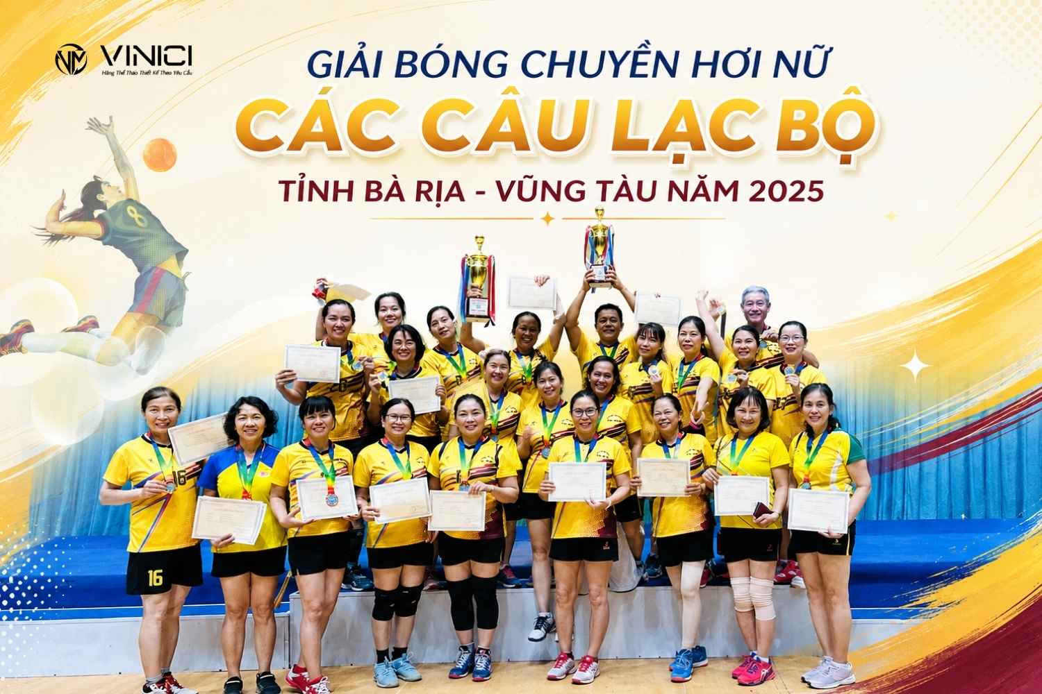 Giải bóng chuyền hơi nữ các CLB tỉnh BR-VT