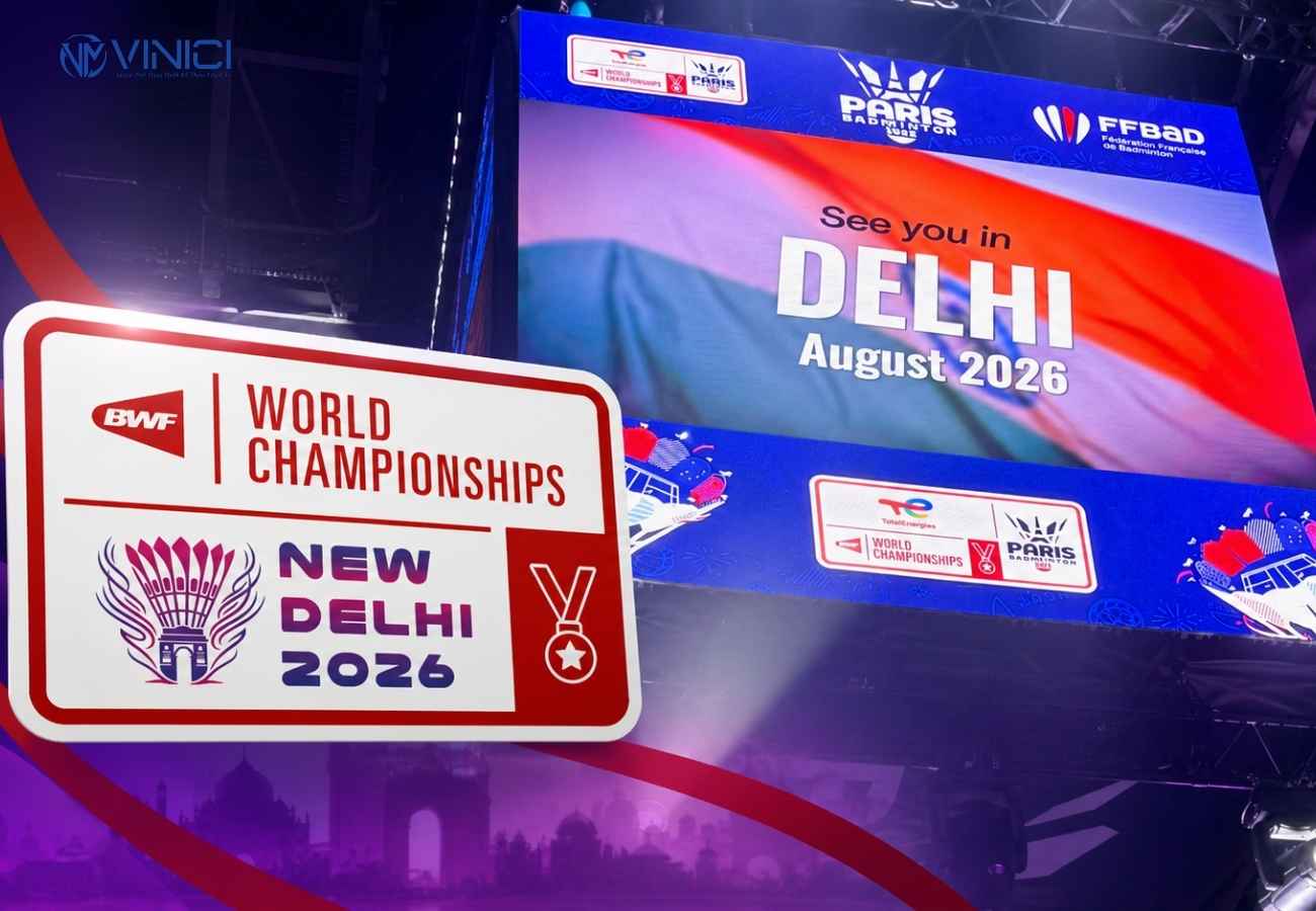 Giải vô địch cầu lông thế giới 2026 diễn ra khi nào, ở đâu