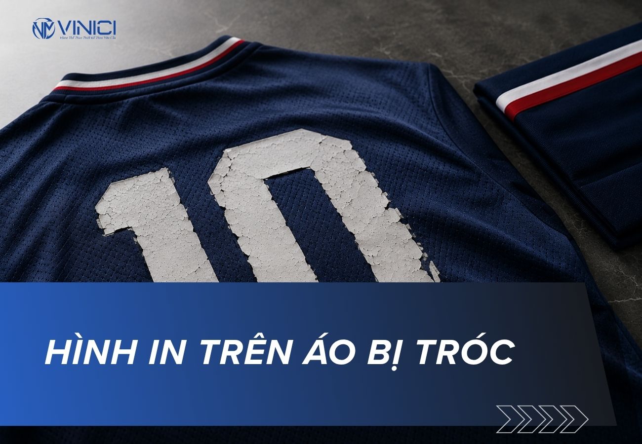 Hình in trên áo bị tróc phải làm sao? Nguyên nhân và cách xử lý hiệu quả