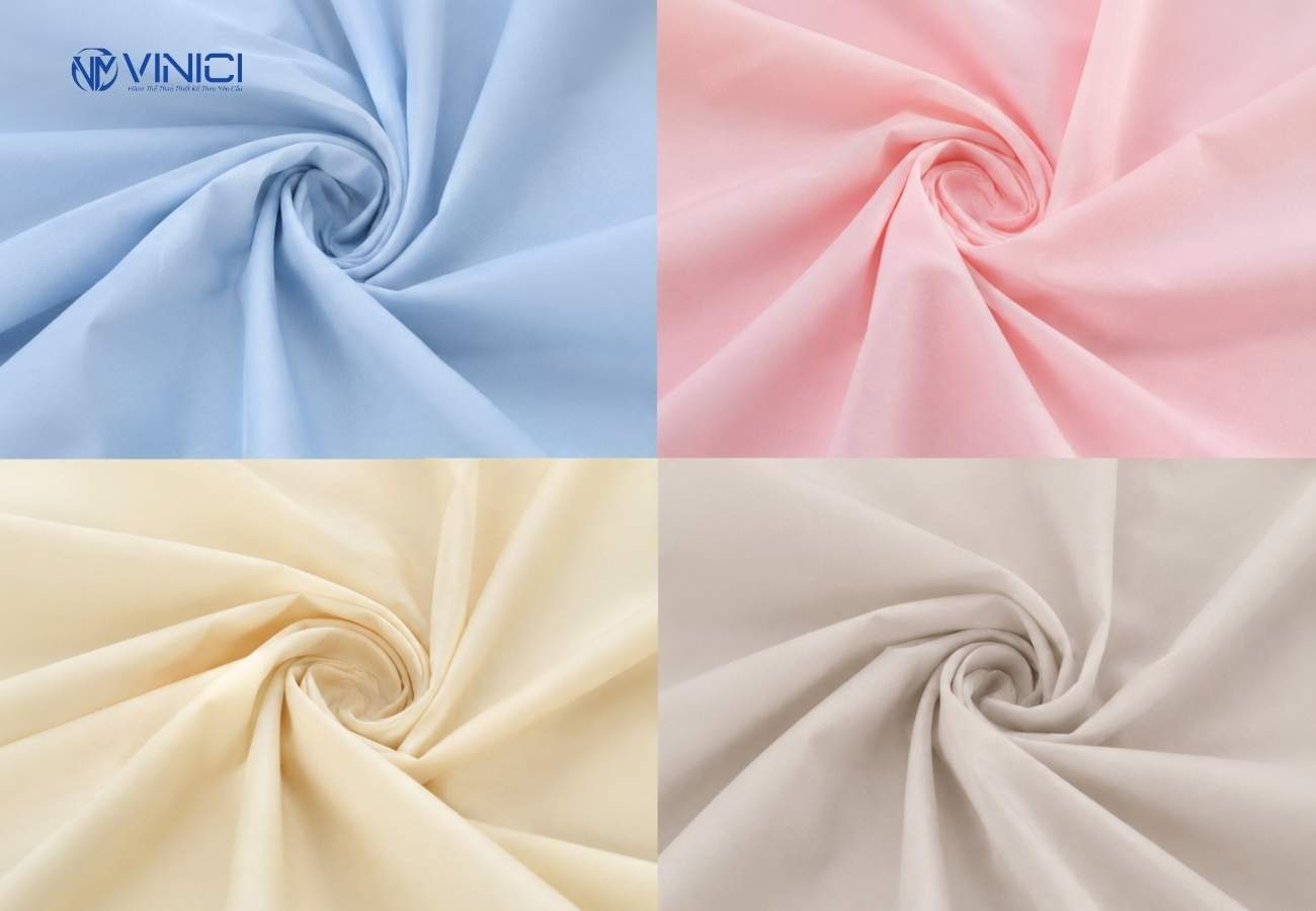 Nylon cũng là một loại sợi tổng hợp nhưng thường có bề mặt mềm, mịn hơn polyester