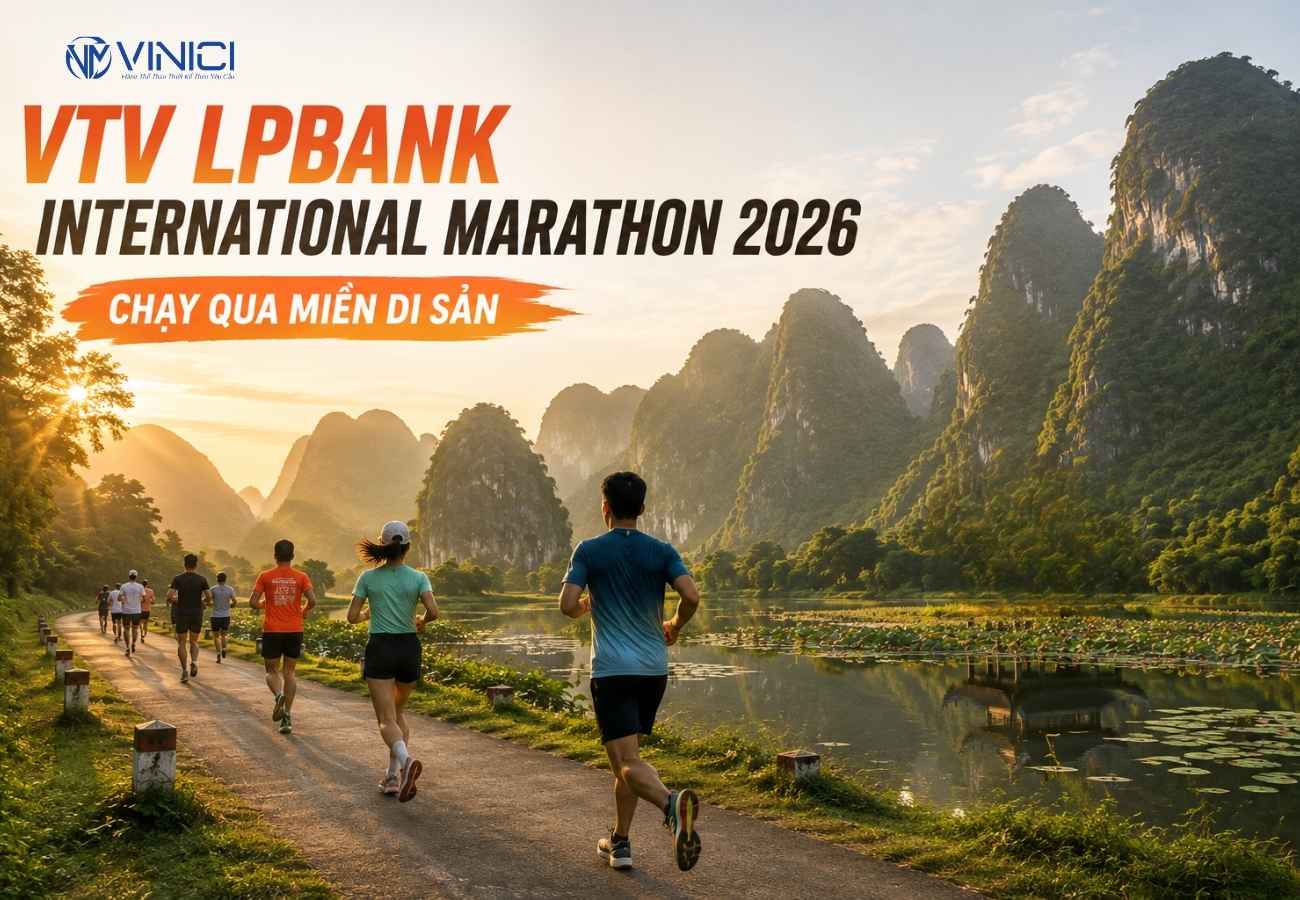 VTV LPBank International Marathon 2026 Vân Long Ninh Bình: Chạy qua miền di sản
