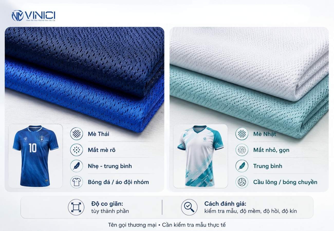Vải mè Thái và mè Nhật khác nhau thế nào