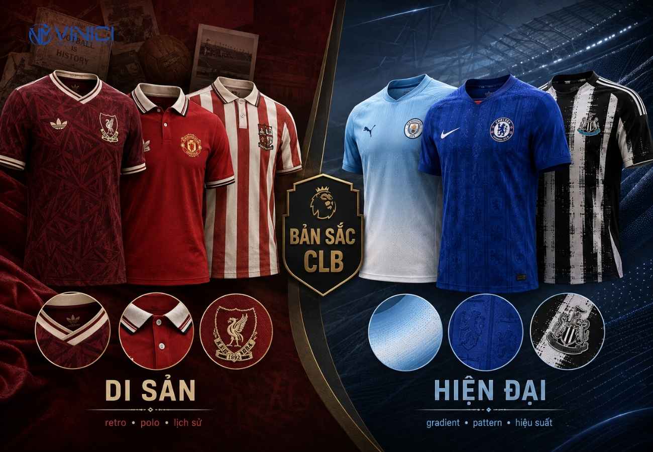 Xu hướng áo bóng đá 2026_27 nhìn từ Premier League