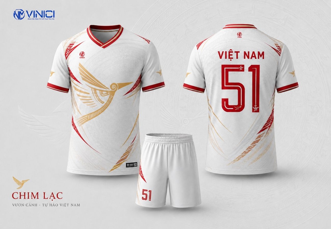 Xu hướng thiết kế áo bóng đá mang bản sắc Việt