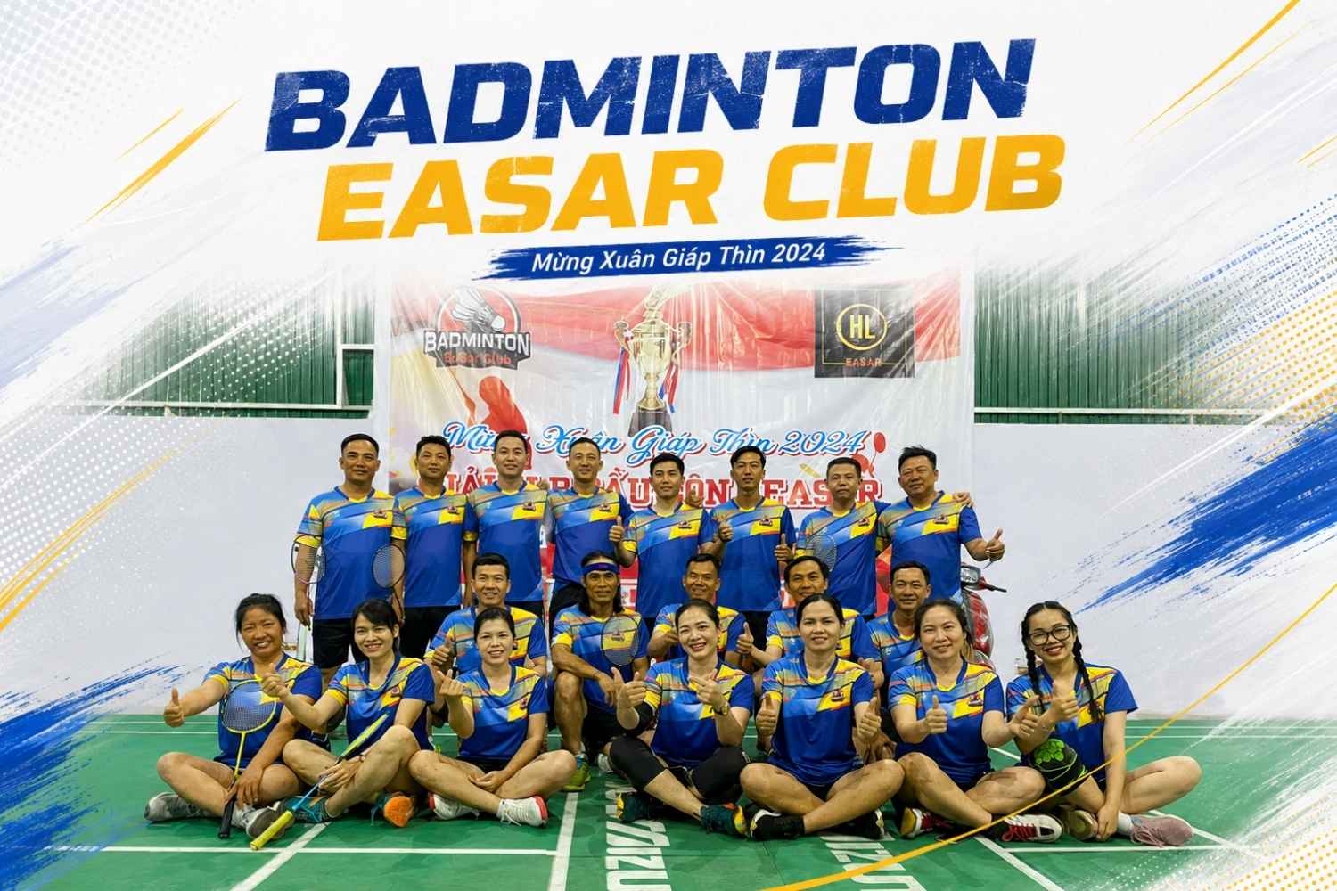 EASAR Club — Đồng phục cầu lông thiết kế