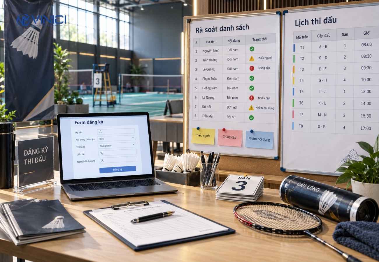 Bốc thăm và xếp lịch thi đấu