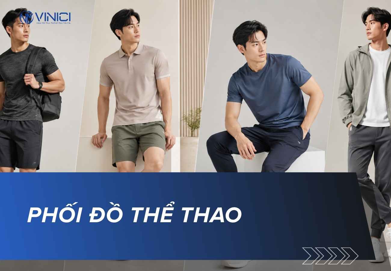 Phối đồ thể thao: Cách mặc đẹp, gọn và dễ ứng dụng hằng ngày