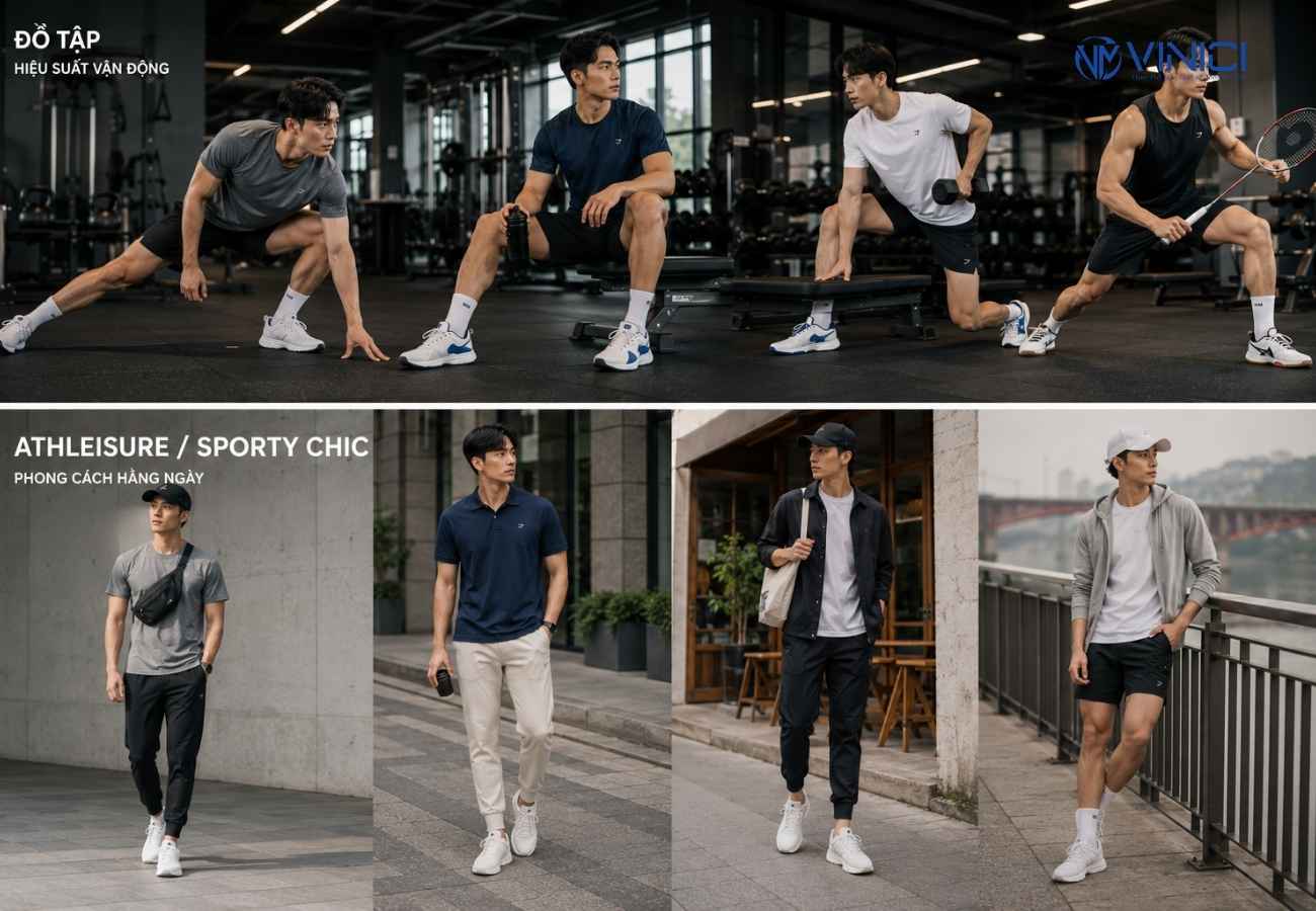 Từ đồ tập đến phong cách Sporty và Athleisure khác nhau ở đâu