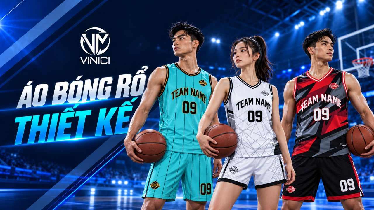 Áo bóng rổ thiết kế Vinici Sport