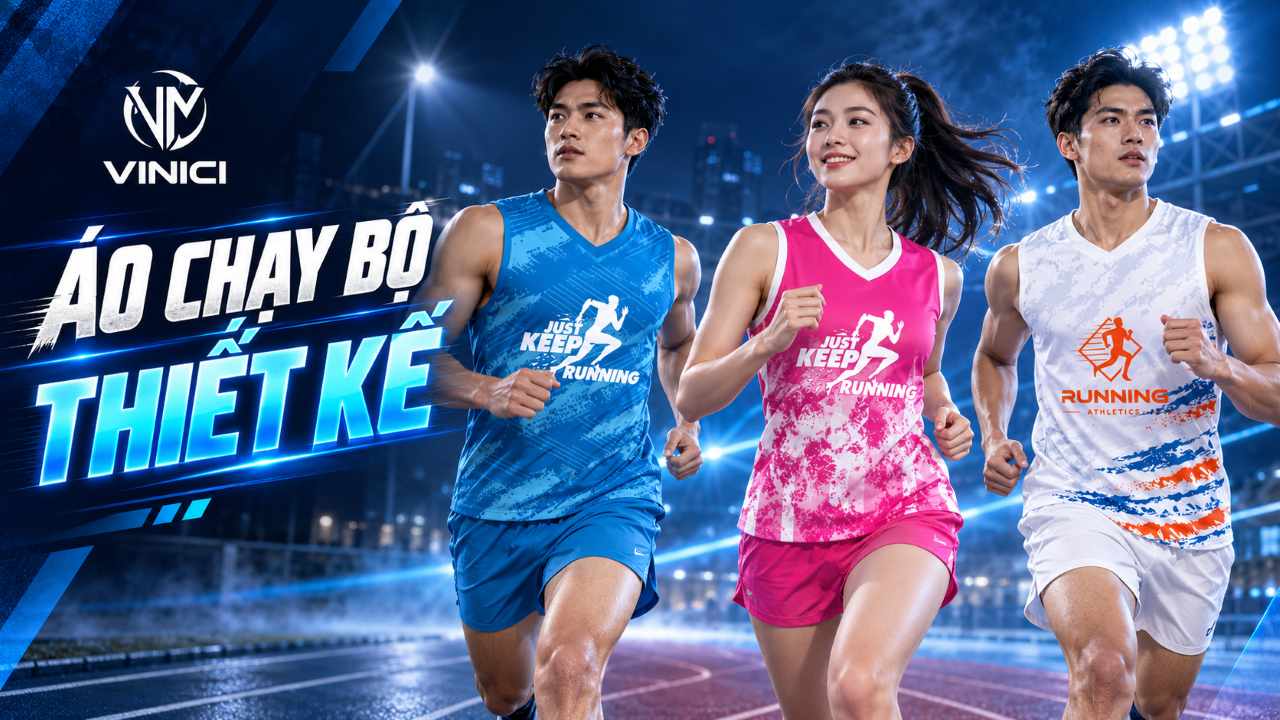 Áo chạy bộ thiết kế Vinici Sport
