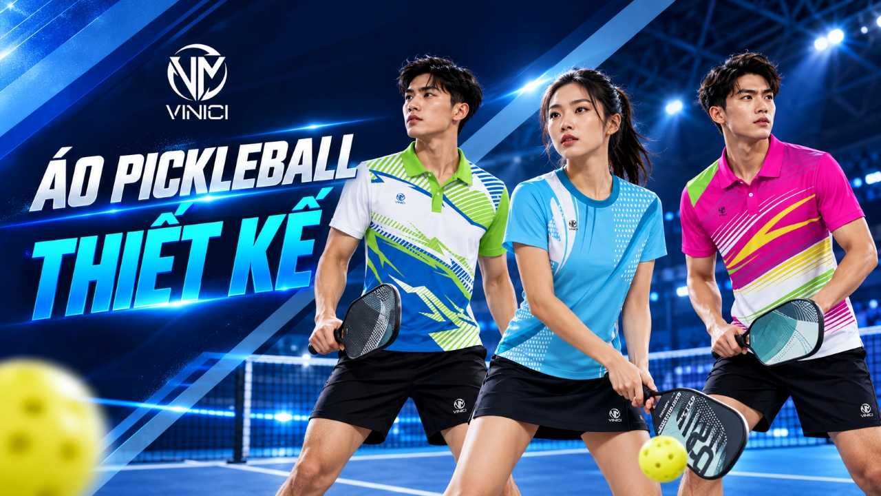 Áo Pickleball thiết kế Vinici Sport